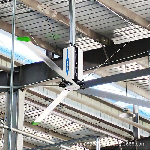 巨来 HVLS 大型厂房吊扇 搭载诺德 NORD 电机 稳定耐用降温大风扇