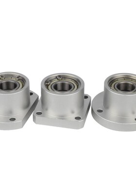 替代BGRBB-6205ZZ/20/30/40/50带扣环双O轴承座圆法兰衬套型轴承