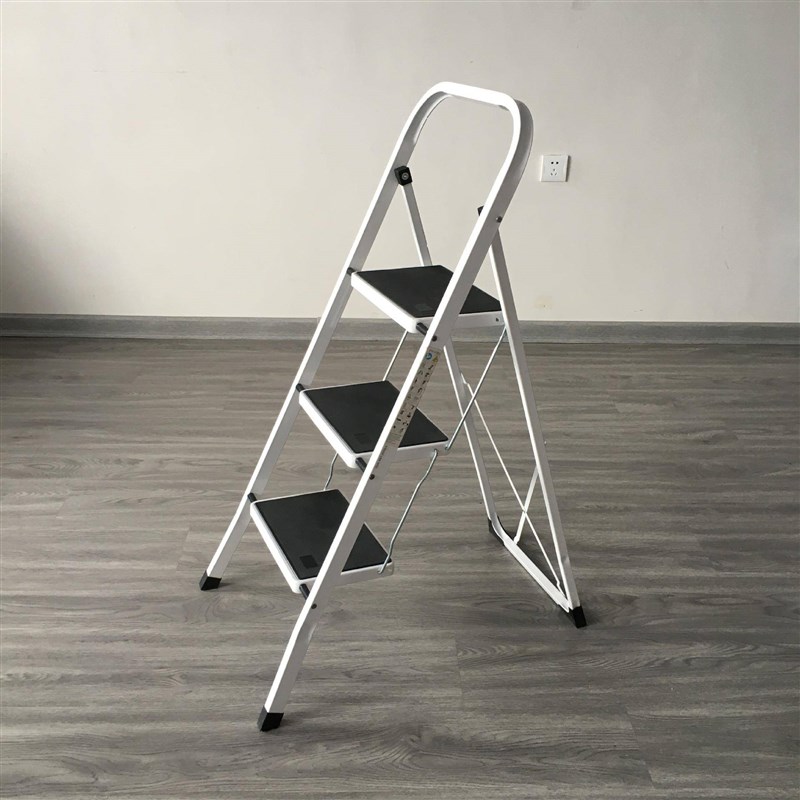 管梯3/方4/g5铁家用便捷梯折JZ916-3B叠字梯人梯家用梯便携式折叠
