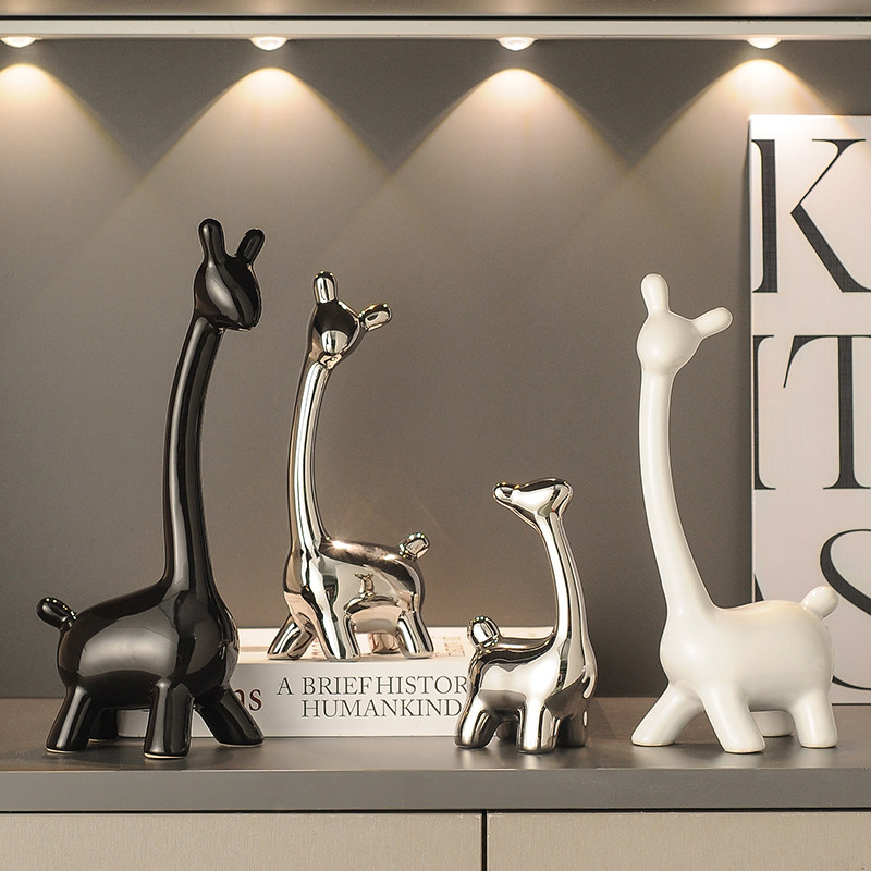 鹿摆件电视柜装饰酒n柜客厅轻奢高档玄关餐柜桌面高级感家居饰品,家居饰品,装饰摆件,淘宝优惠券,粉丝福利购,淘宝优惠卷