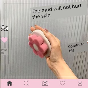 花软毛浴刷,j长柄,用于背部按摩和背部按摩