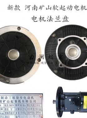 91.5KW电制起4-动Y0L矿山法兰盘盖河南固定动前端黑色磁 软电机DE