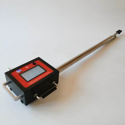 激光散射法油烟检测仪、实时测量油烟浓度、触摸屏