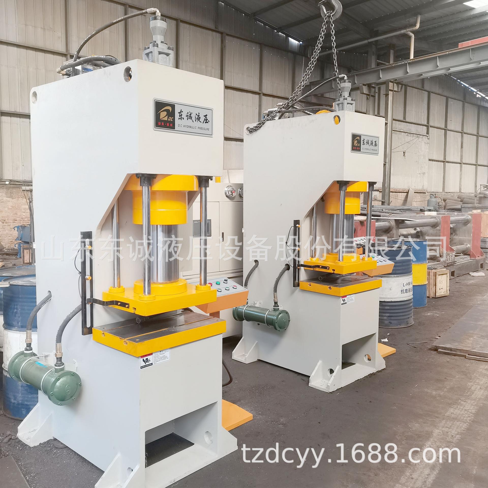 直销63吨单臂液压机 C型80吨单柱液压机 快速100吨单臂油压机