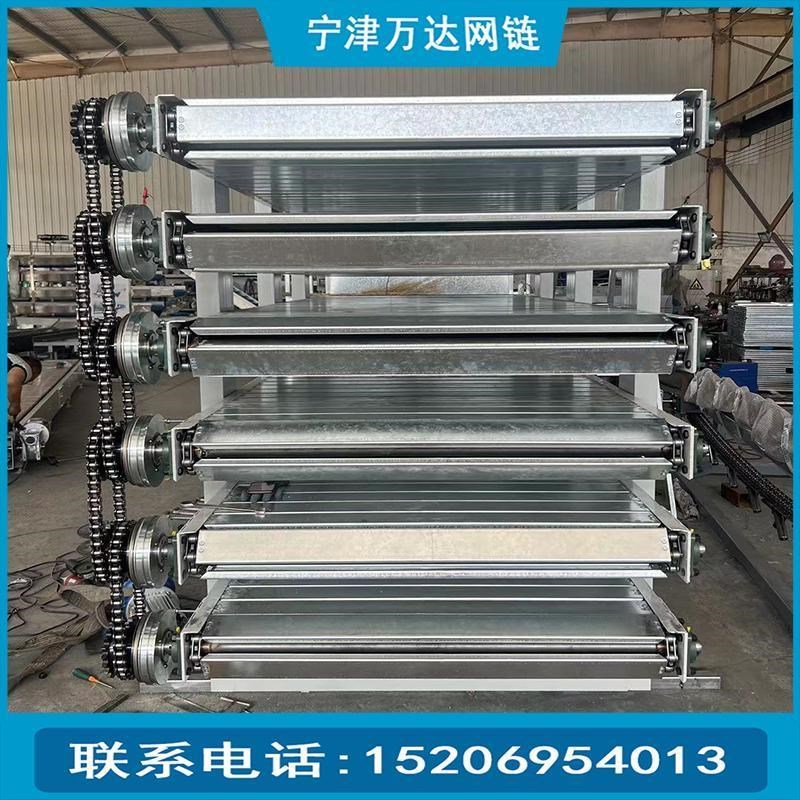 板炼输送机e工装流水线不锈钢多层炼板传送机电动车组装重载炼板