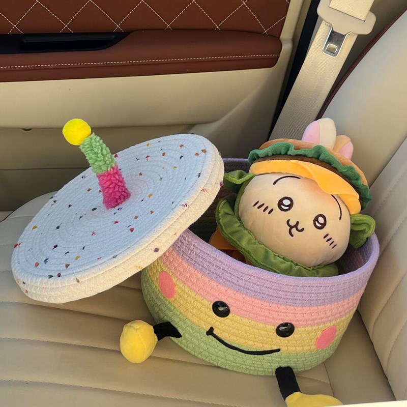 汽车载收纳箱后备箱储物箱副驾驶折叠纸巾L杂物收纳神器车内置物