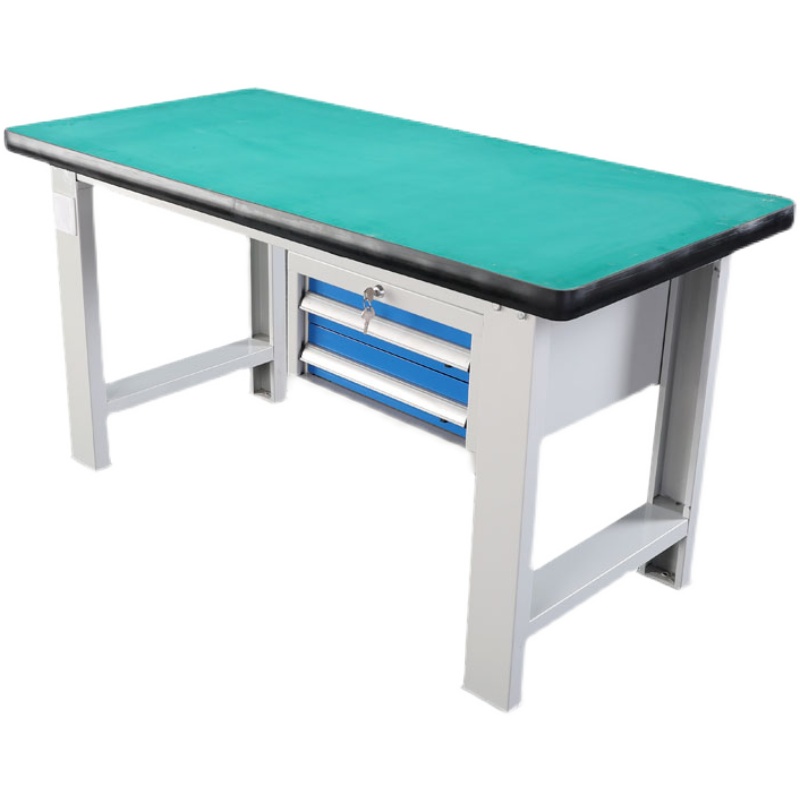 重型防静电工作台操作台车间流水线维修工作台实验台带抽屉可定制