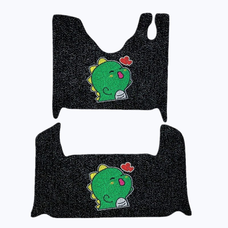 适用雅迪CL5电动三轮车脚垫防水专用YD1000DZK-32C厚丝圈脚踏板垫