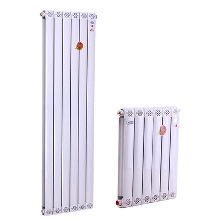 包邮 铜铝复合暖气片家用定制钢铝8080集中供热水暖壁挂式散热器