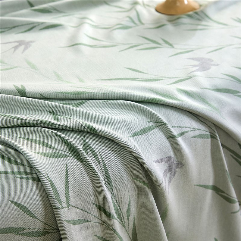 夏季薄款竹纤维盖毯a类凉感毯子午睡毯披肩办公室空调毯夏凉被子