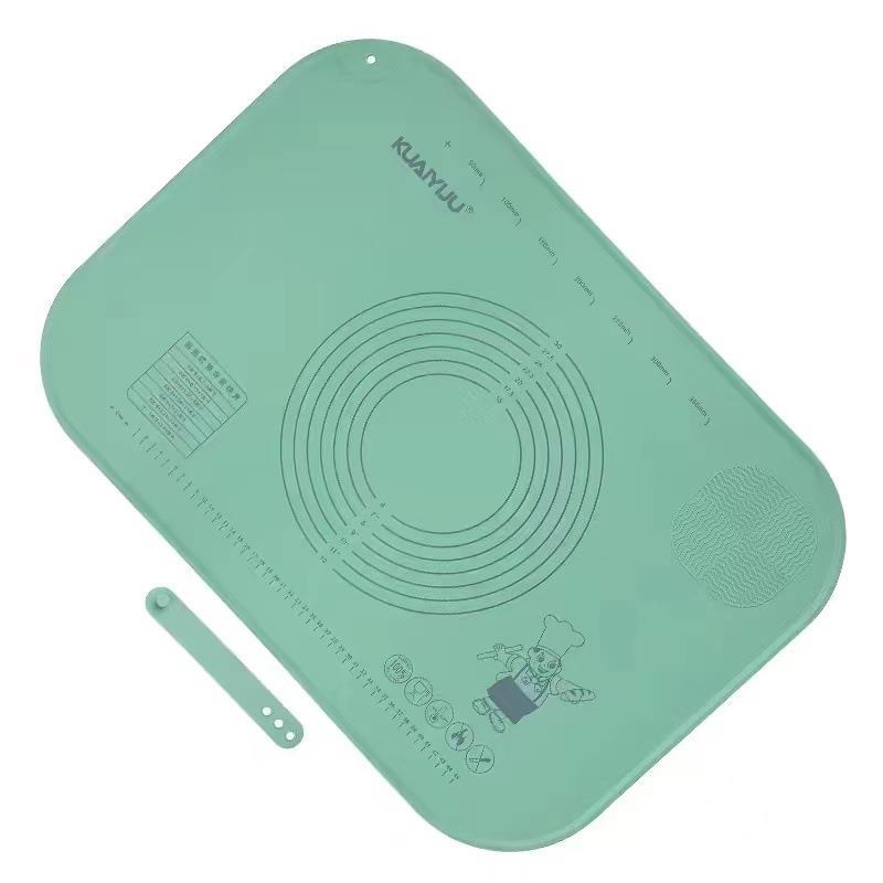 加厚硅胶揉面垫  食用级卡扣收纳多功能面粉垫  家用硅胶和面面板