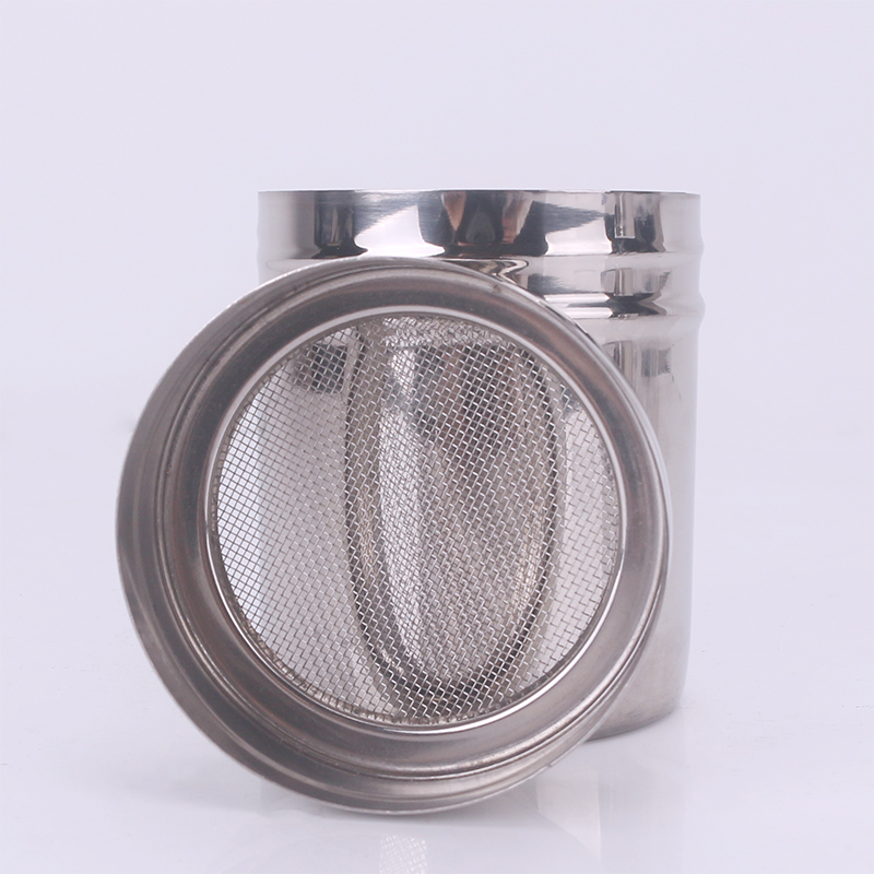 撒粉器 可可粉咖啡不锈钢撒粉筒 胡椒调味瓶 肉桂粉罐细网撒粉器