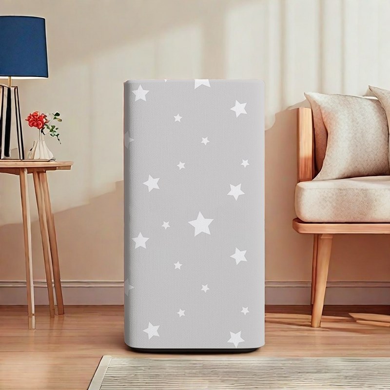 日式简约空气净化器防尘罩套盖布家用除湿机加湿器保护罩弹力全包