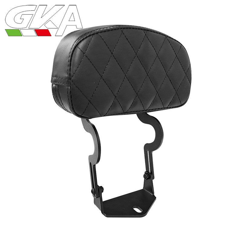 适用三阳Fiddle飞度125/150小皮革靠背尾翼腰靠加装后座靠背支架