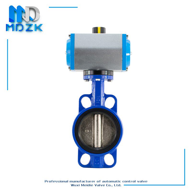 MDZK-GT-D671X-10/16Q气动软密封对夹蝶阀 阀门,304不锈钢板