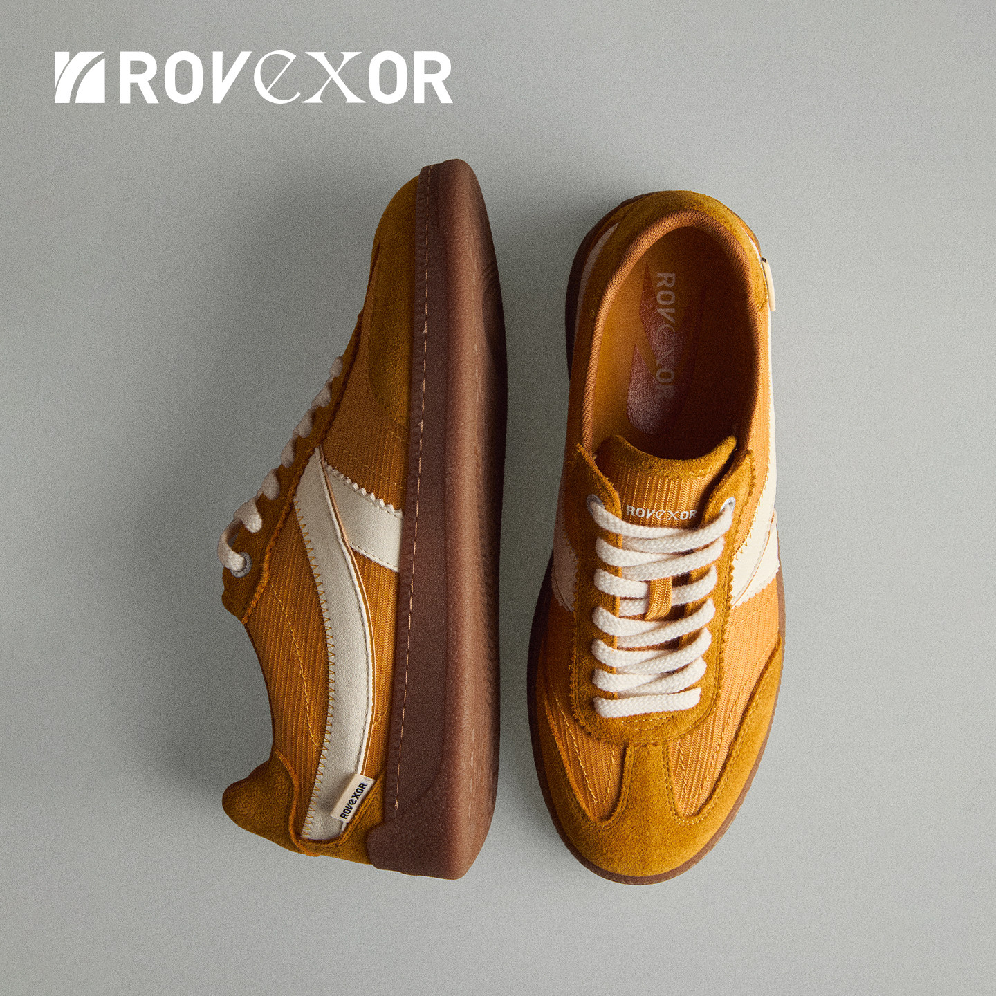 ROVEXOR 2#跑道｜26早春新品多巴胺色尼龙多材质男女款厚底德训鞋,女鞋,德训鞋,淘宝优惠券,粉丝福利购,淘宝优惠卷