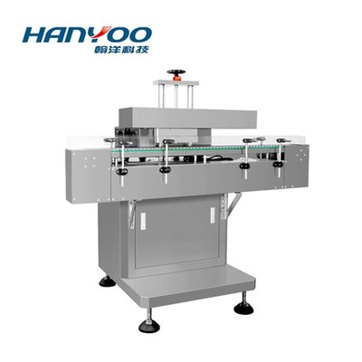 全自动电感应铝箔封口磁机 圆瓶瓶口粒封膜机28180可连数装 瓶包