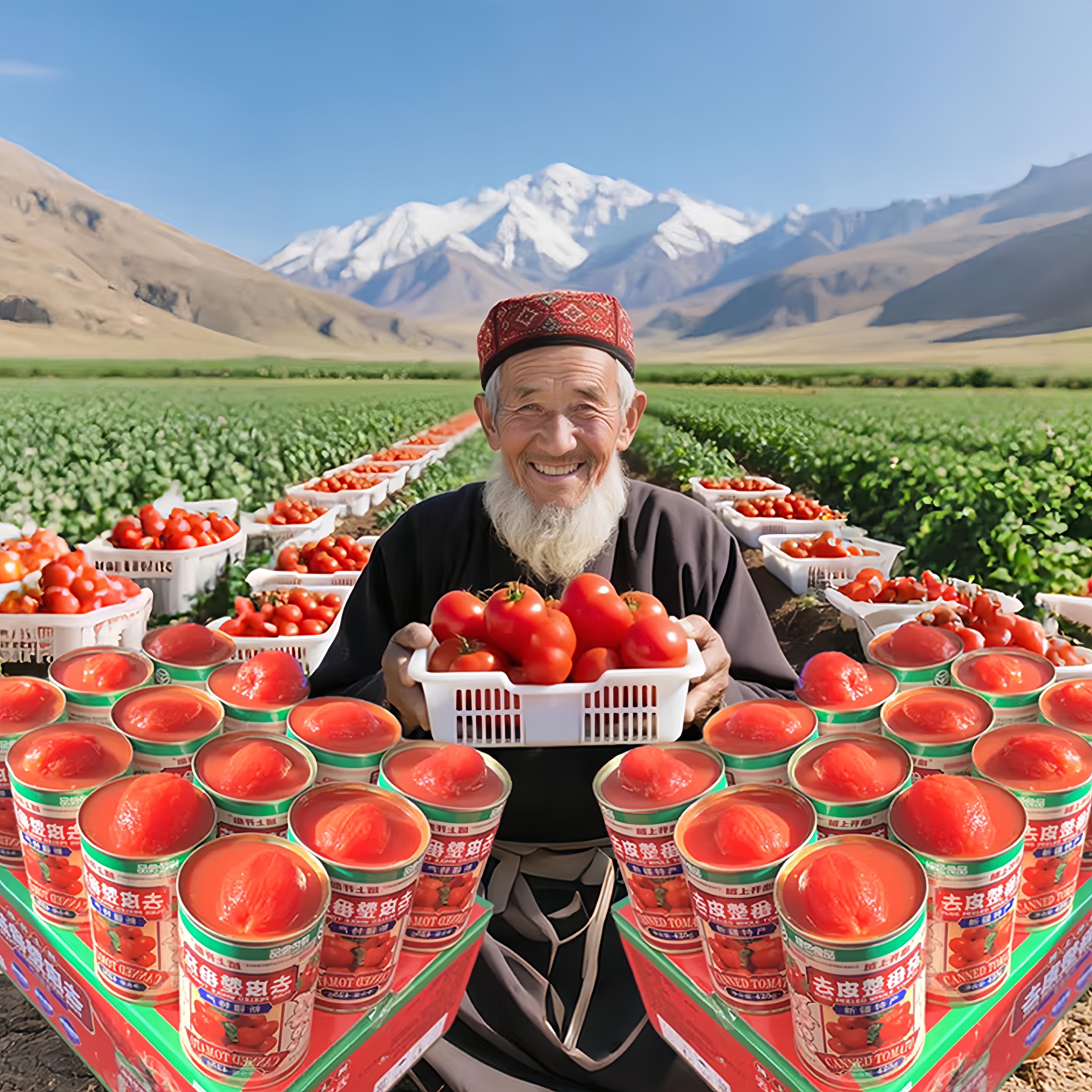 2025年新疆番茄丁番茄酱新鲜去皮整番茄罐头零添加425g罐域上开心,水产肉类/新鲜蔬果/熟食,蔬菜罐头,淘宝优惠券,粉丝福利购,淘宝优惠卷