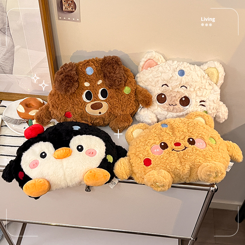 饼干熊热水袋手脚冰凉的克星