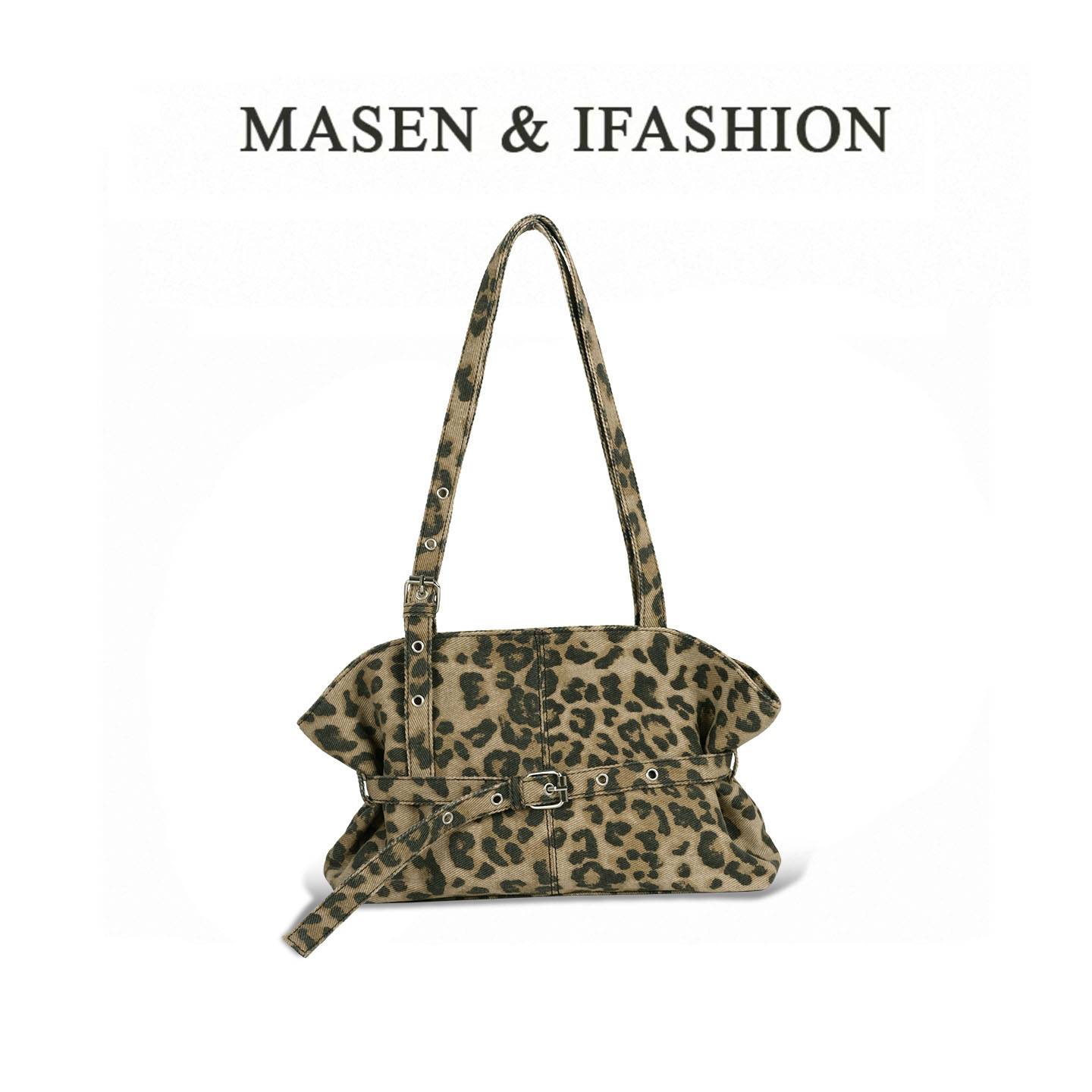 2025新款复古豹纹托特包