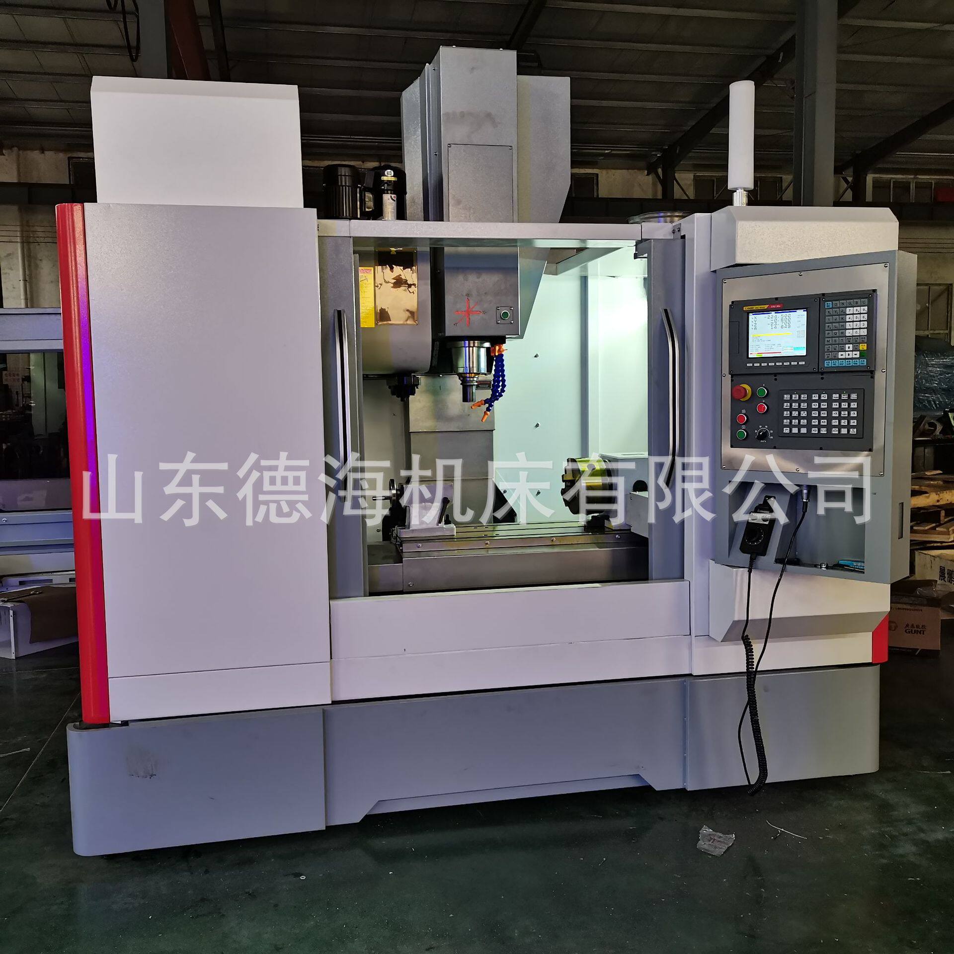数控立式加工中心VMC640厂家销售 台湾主轴三轴线轨 终身维修