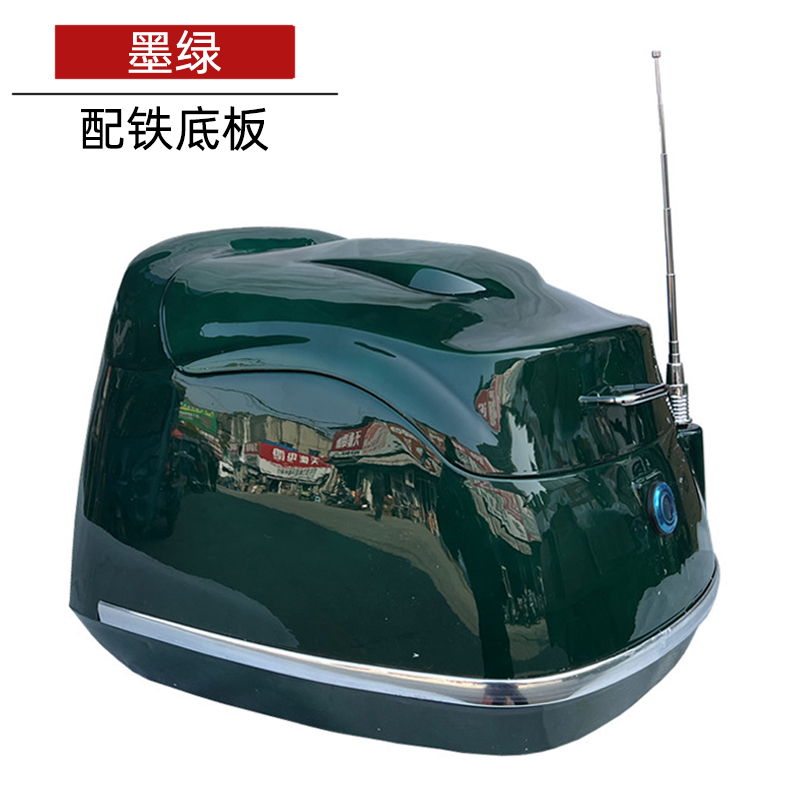 摩托车尾箱标致姜戈电动车后备箱大龟王尾箱踏板车工具箱