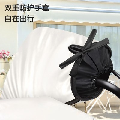 电动车挡风被四季通用双面防水冬季防晒防雨罩电瓶摩托车2025新款