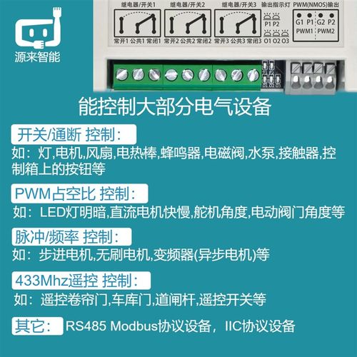 宜启智控PRO 0-10V模拟量信号输出可编程WIFI自动化远程控制器PLC