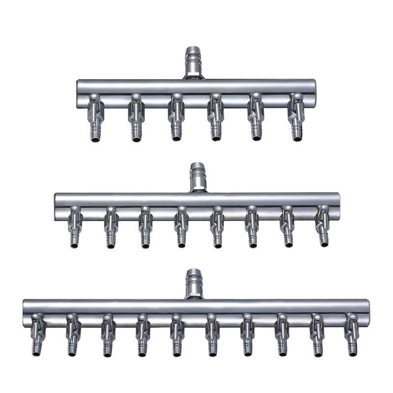 不锈钢独立开关调节阀鱼缸氧气管分流器增氧打增分配调气阀分气阀