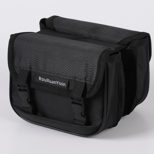 自行车扣子包山地车儿童车插扣上管包手机包骑行装备马鞍包水壶包