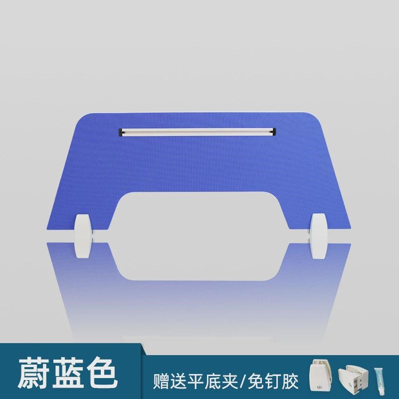 办公桌屏风挡板桌面o隔断隔板网格布艺桌面分隔挡板员工工位分隔
