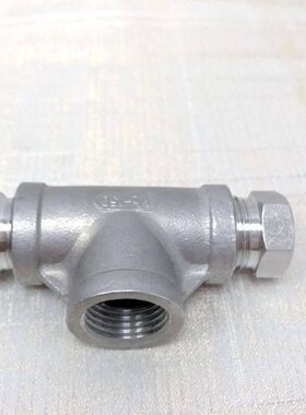 三通接头5Z不锈钢内三通 Mx1x1 异径G1-2/.12螺纹M组合内丝145-.