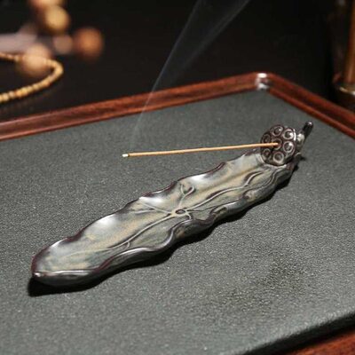 香插点托特色座可爱香插香座线香托盘插底座檀香香藏香居家座器香