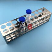 孔试管架离心管孔架离心管 不锈钢30mm20 径m架l50