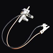 炉无手动调点火器配件烤炉火开关风机煮面桶蒸燃气阀复底平底商用