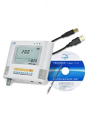 -1子2L温度杭州3/路格匣/温度记录仪黑测量 /温度93/4+四路带USB