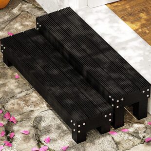 垫梯增高实木户外台阶木门口浴室室外木质阶步脚踏板楼梯高踏厨房