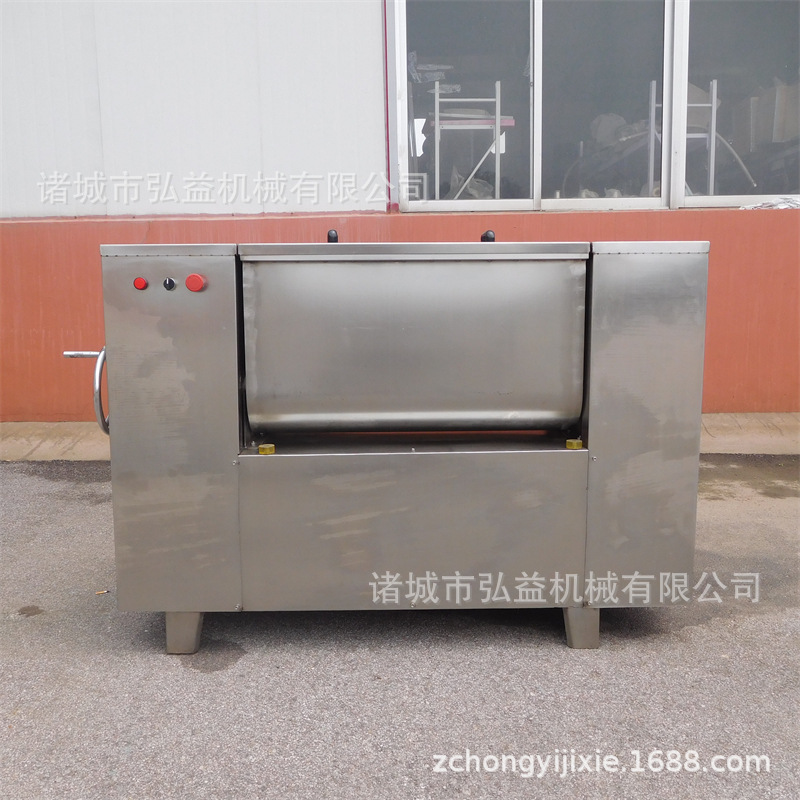 鱼丸馅料拌馅机 土豆泥搅拌设备 全自动双绞龙搅拌机 猪肉拌馅机