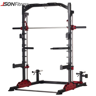杰森史密斯机龙门架综合训练器深蹲架引体向上炮筒功能GM6101