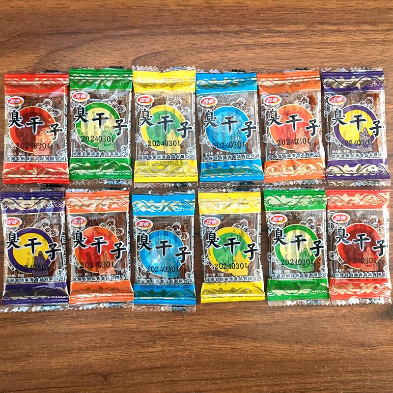 晟睿臭干子辣条香辣片大刀肉亲嘴片童年儿时怀旧零食小卖铺小吃