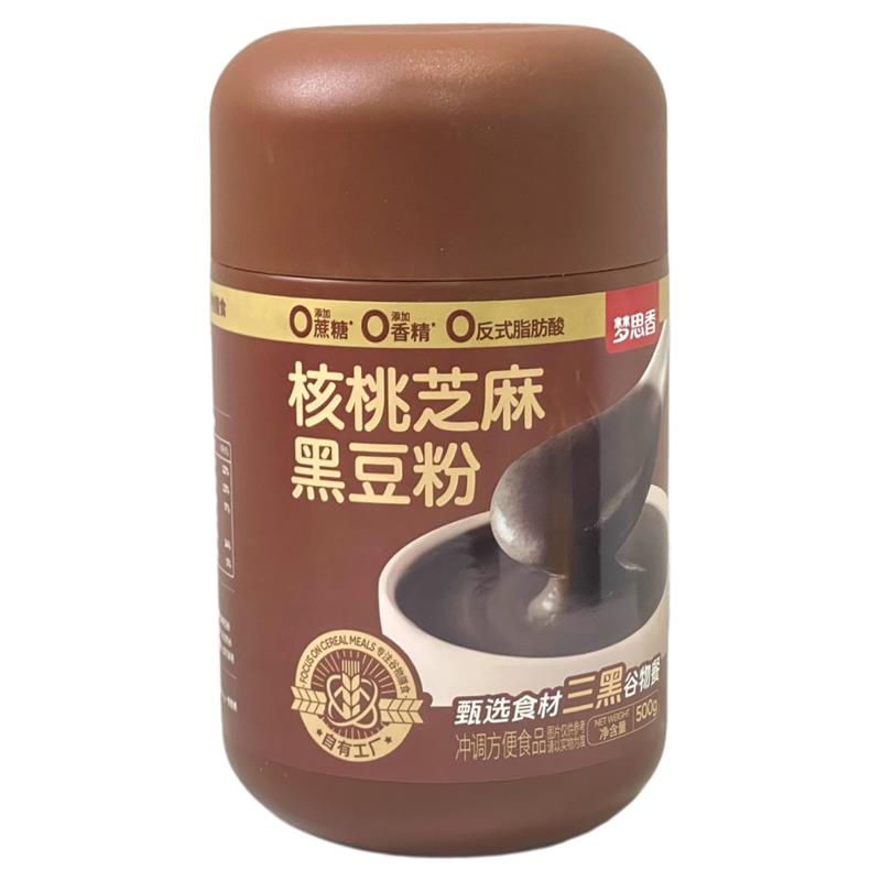 梦思香黑芝麻糊500g猴头菇银耳谷物粉红豆山药薏米粉葛根玉米糊