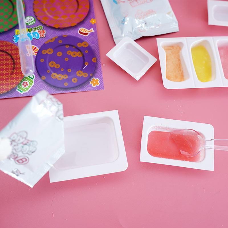 美添一乐食玩日本可食diy手工寿司创意儿童手工糖果可吃中国食玩