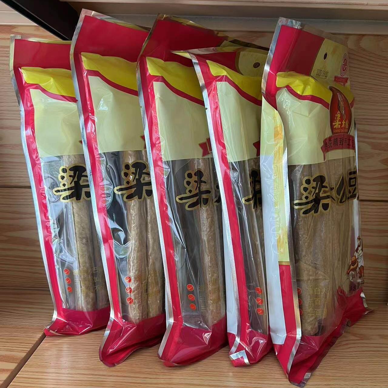 四川达州开江特产干货梁太公豆笋豆筋豆棍素食腐竹500克真空