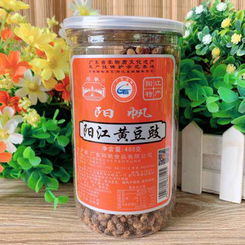 阳帆牌江豆豉黄405g传统风