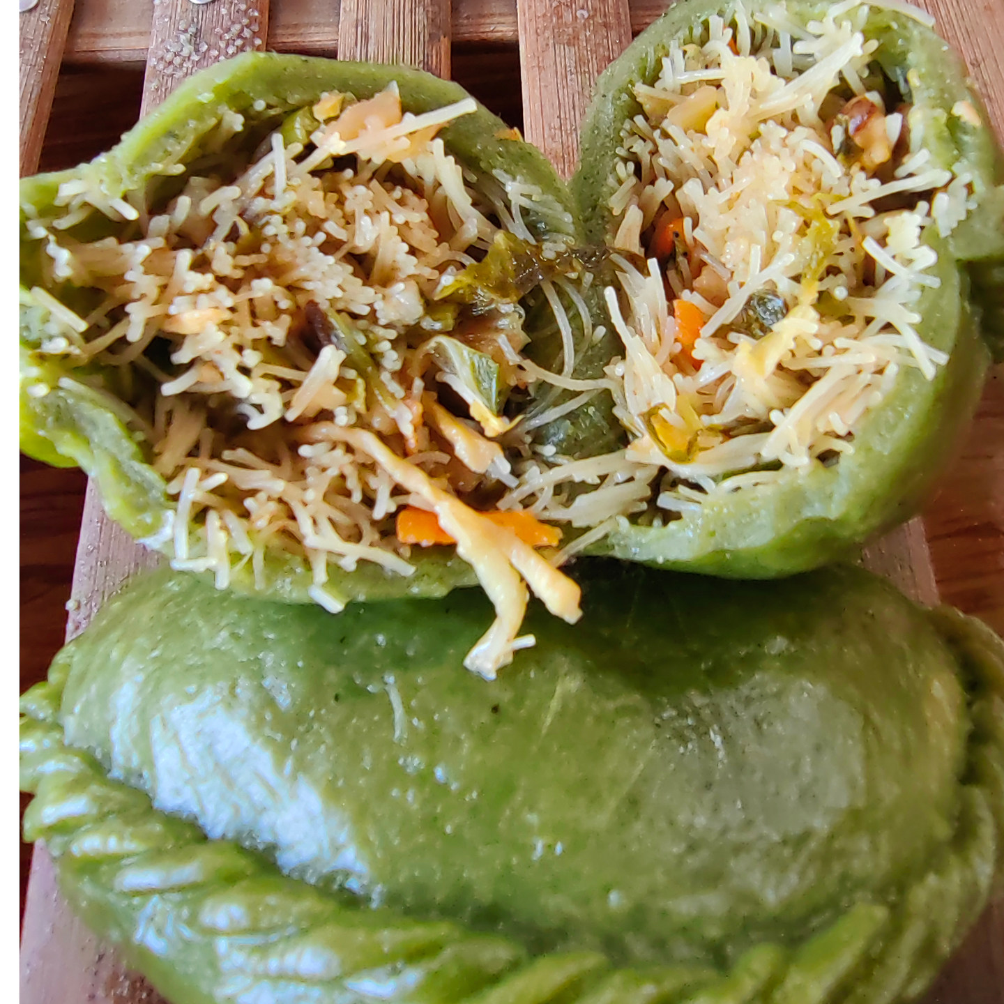 月亮包青团艾草果大水饺浙
