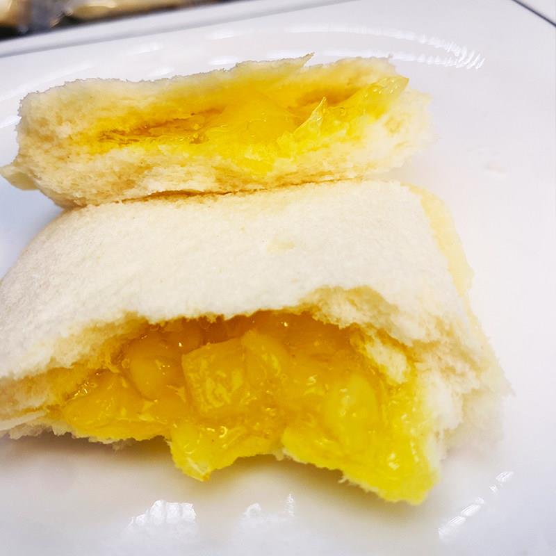 豪士菠萝夹心吐司乳酸菌果粒口袋包 儿童营养早餐面包零食