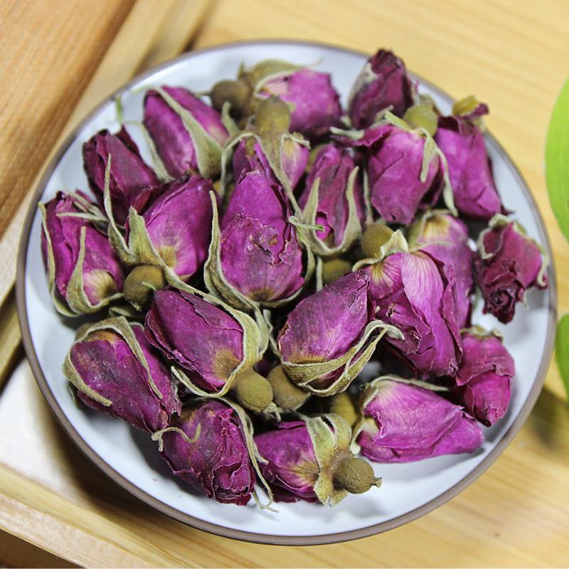 精选玫瑰花茶500g干玫瑰花蕾泡茶泡水无硫散装袋装包邮