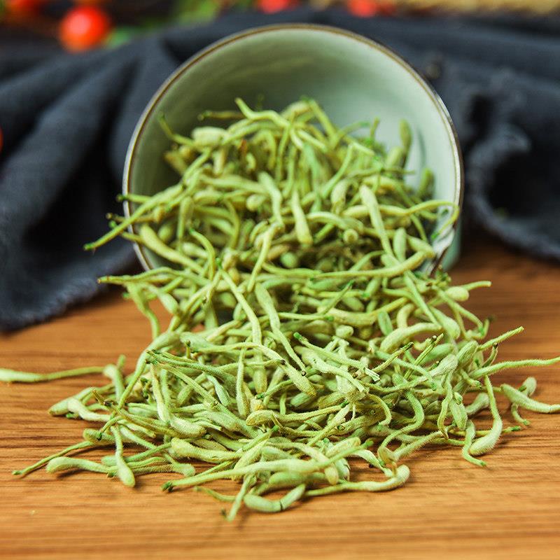 金银花茶500g双花茶封丘金银花散装非野生特级胖大海菊花茶金银花