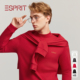 ESPRIT男士 上衣2026马年本命年大红色保暖内衣单件秋衣发热衣秋冬
