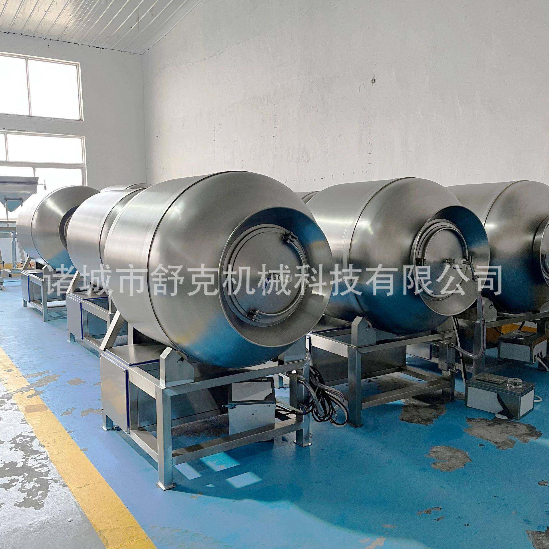 牛肉类真空滚揉机鸡柳真空腌制机牛柳滚揉腌制机鱼产品入味腌制